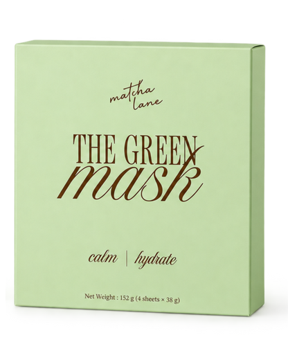 matcha skin renewal mask