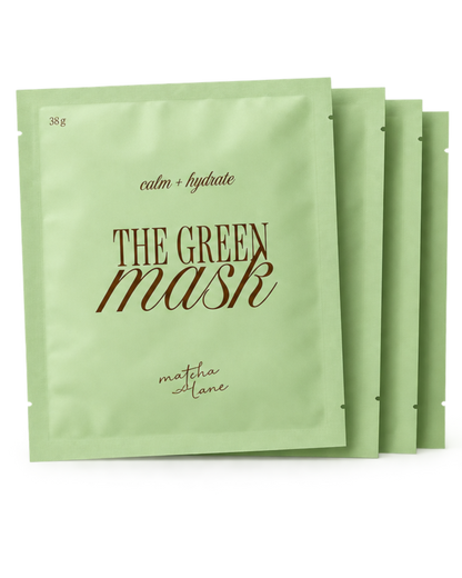 matcha skin renewal mask