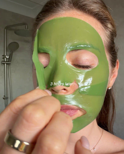 matcha skin renewal mask