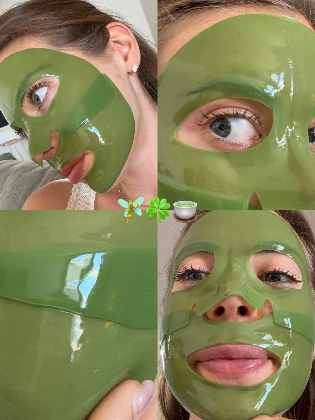 matcha skin renewal mask